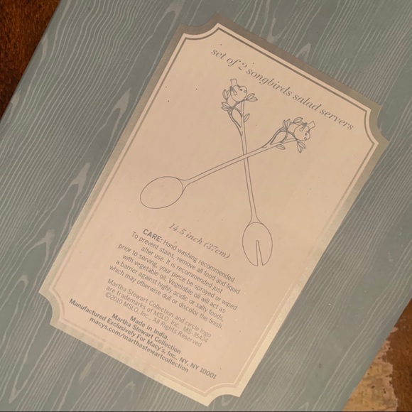 Martha Stewart salad servers - Picture 2 of 10